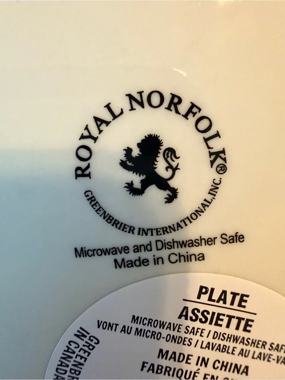 Royal Norfolk Spring Bees Yellow Floral Dinner Plates 10.5”, Set of 4